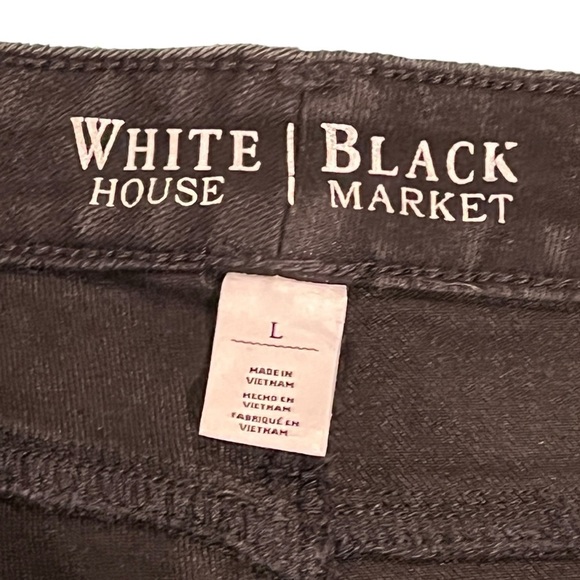 2/$10 WHBM Size L Black Jeans - Picture 6 of 8